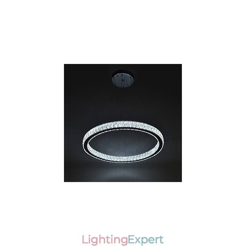 Dimmable Ring Indoo Ceiling Light Pendant Light Modern Chandelier Lighting Chandelier Lamp with Remote Control