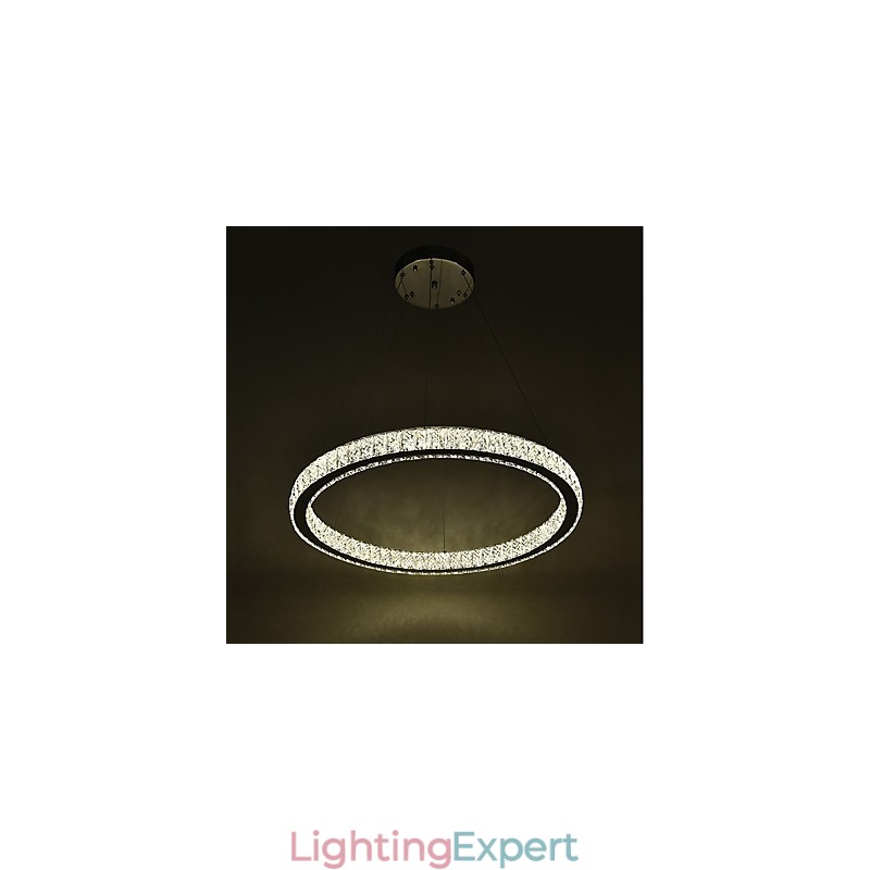 Dimmable Ring Indoo Ceiling Light Pendant Light Modern Chandelier Lighting Chandelier Lamp with Remote Control