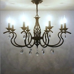 European Style Crystal Chandelier Dining Lights Simple Creative Candles Lamps And Lanterns Novelty Lightig