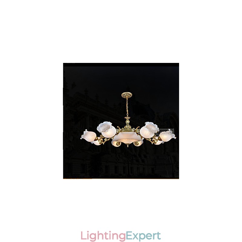Chandelier Traditional Classic Vintage Retro Metal