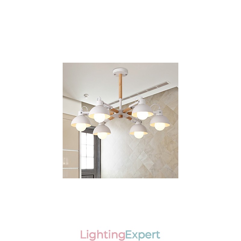 Traditional Classic Rustic Lodge Vintage Retro Painting Feature for Mini Style Metal Chandelier