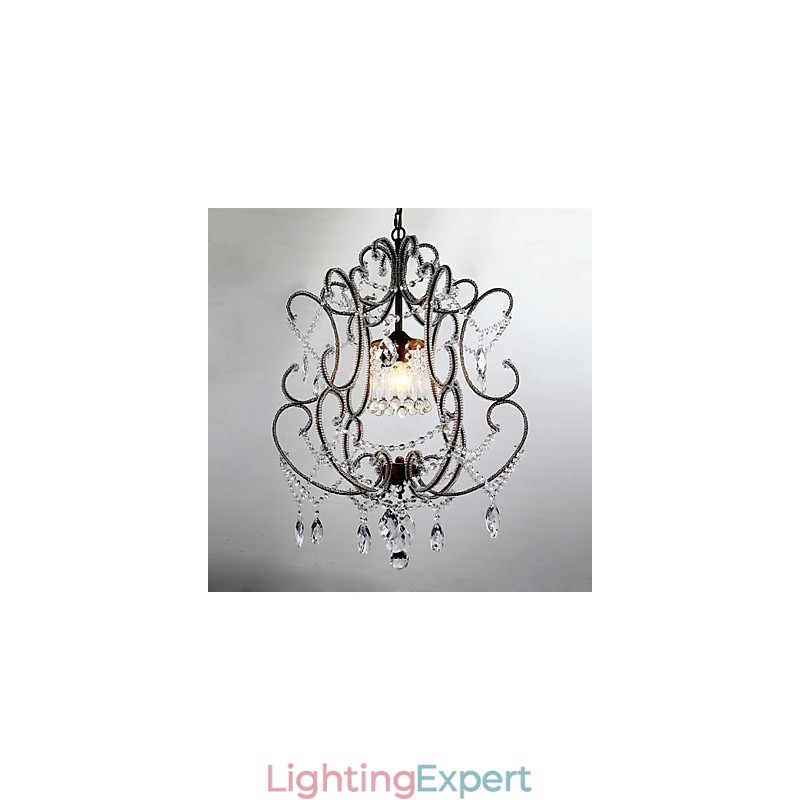 Modern Chandelier Design Vintage Chandelier Loft Crystal Light Fixture Lustre Hanging Lamp