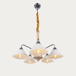 5 Light Modern Contemporary Chandelier for