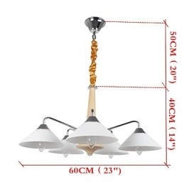 5 Light Modern Contemporary Chandelier for