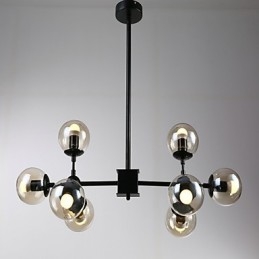 Traditional Classic Retro Painting Feature for Mini Style Metal Chandelier