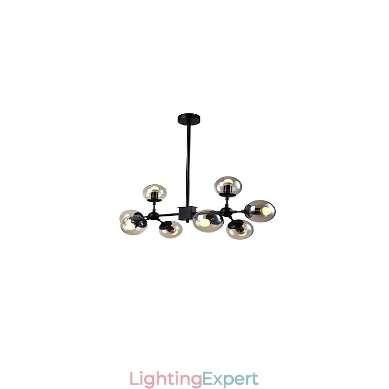 Traditional Classic Retro Painting Feature for Mini Style Metal Chandelier