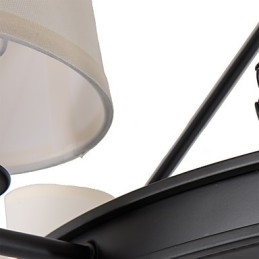 8 Lights Flush Mounted Fixture Chandelier One Light Two Style Modern Contemporary Traditional Classic Rustic Painting
