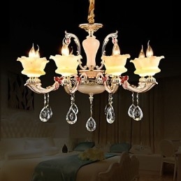 Modern Contemporary Traditional Classic Zinc Alloy Feature for Crystal Mini Style Metal Pendant Light