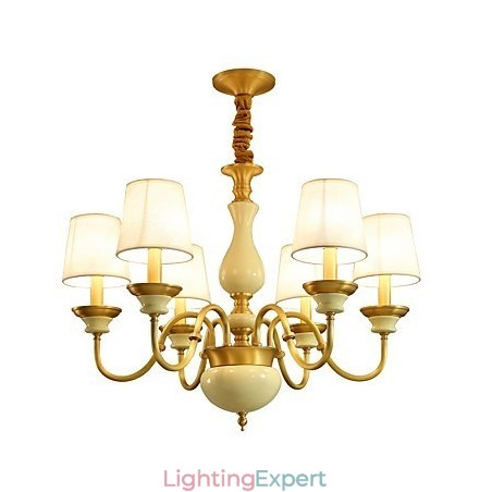 All Copper Chandelier Jade Decorative Chandelier D All Copper Chandelier Jade Decorative Chandelier D