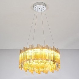 Traditional Classic Painting Feature for Mini Style Wood Bamboo Pendant Light