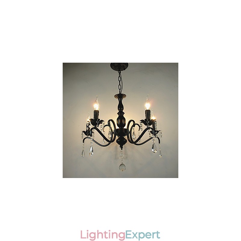 Novelty Lightings European Style Wrought Iron Lamp Originality Individuality Decoration Candle Lamp Chandelier