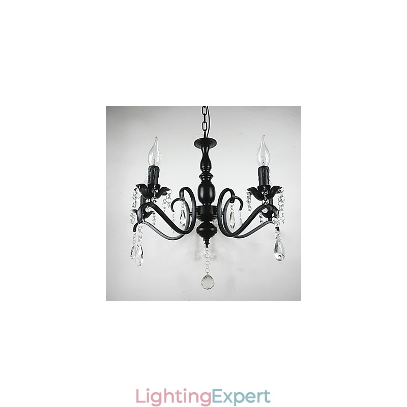 Novelty Lightings European Style Wrought Iron Lamp Originality Individuality Decoration Candle Lamp Chandelier