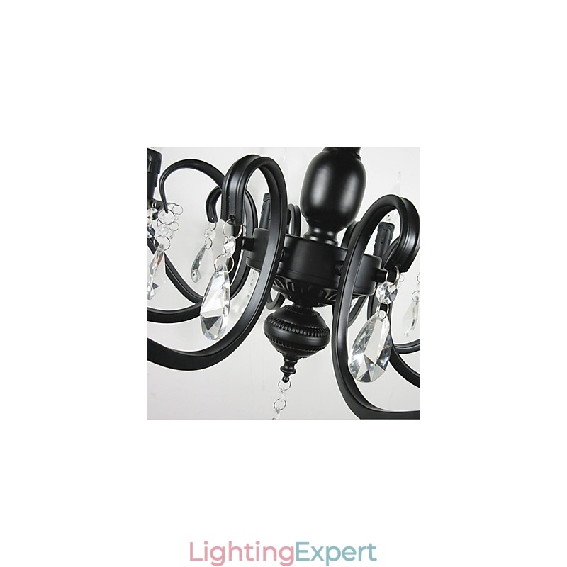 Novelty Lightings European Style Wrought Iron Lamp Originality Individuality Decoration Candle Lamp Chandelier