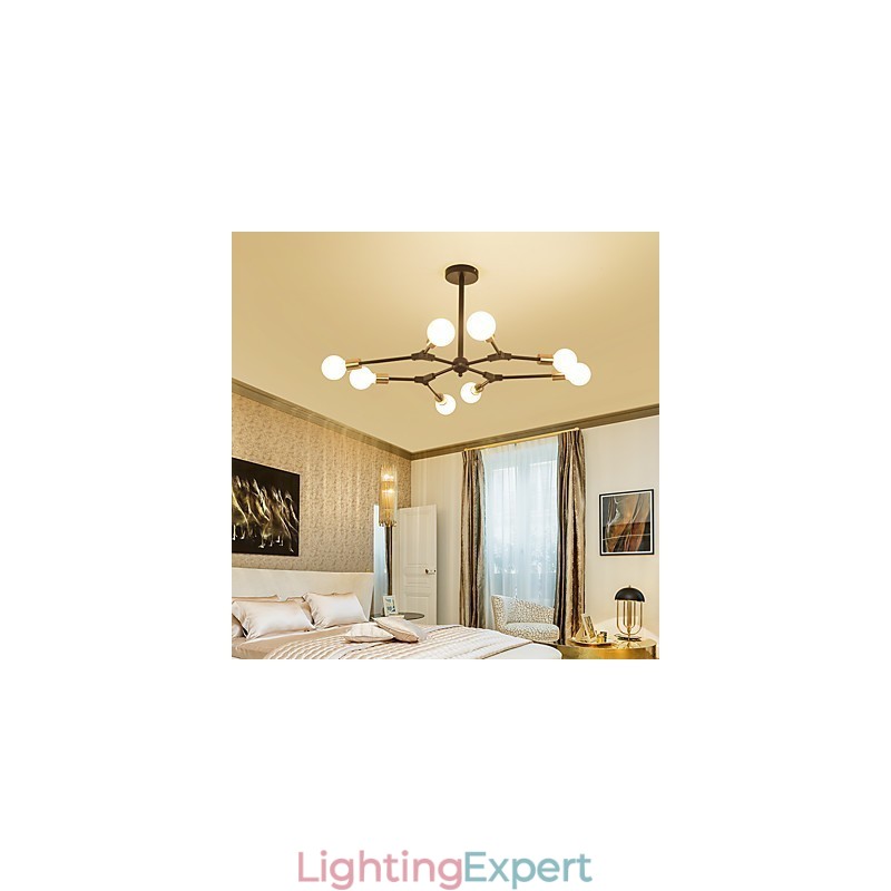 Pendant Light Traditional Classic Painting Feature for Mini Style Wood Bamboo