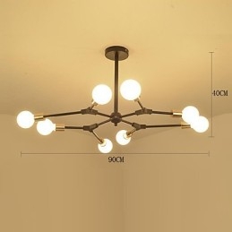 Pendant Light Traditional Classic Painting Feature for Mini Style Wood Bamboo