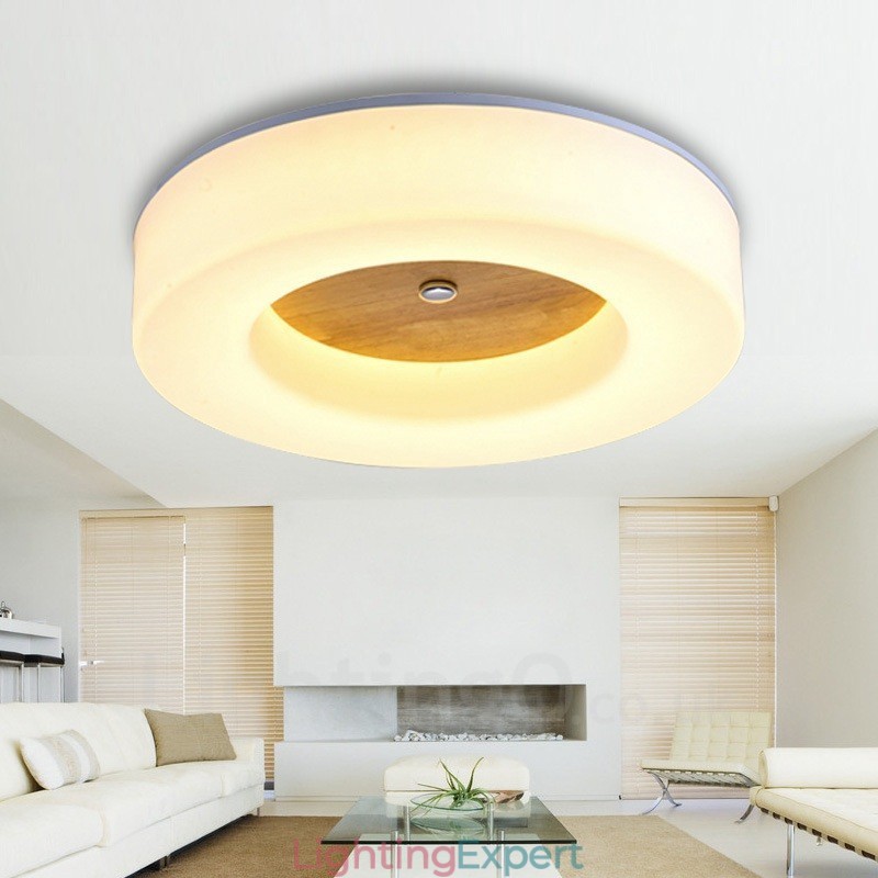 Modern Contemporary Nordic style Flush Mount Ceiling Lights with Acrylic Shade
