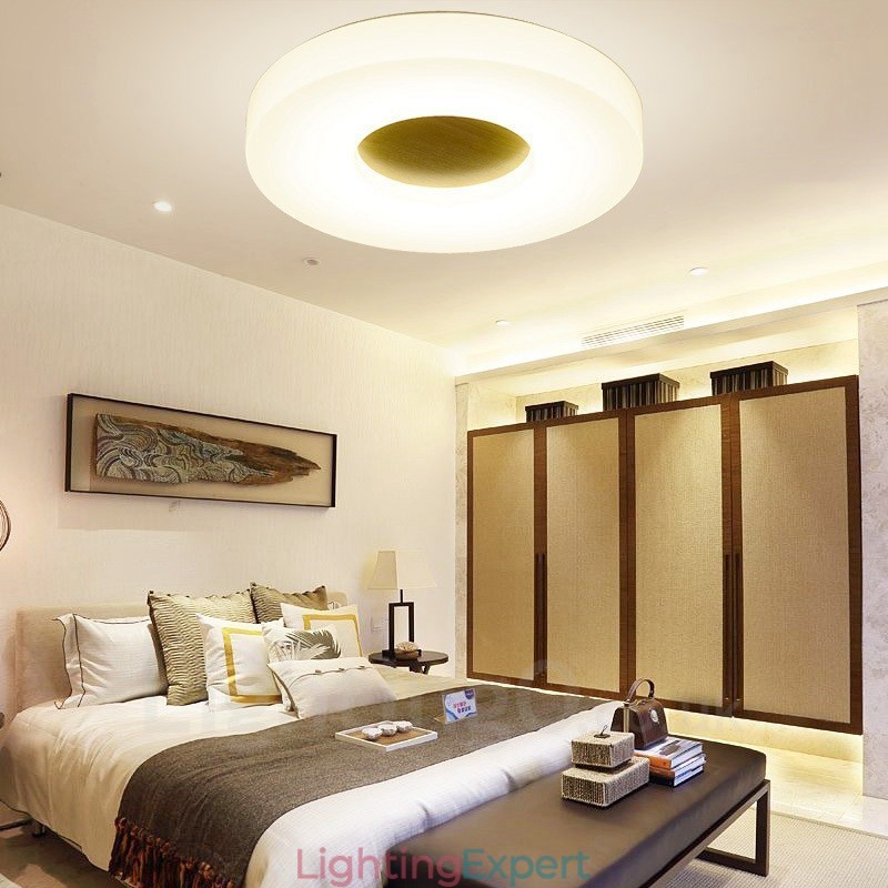 Modern Contemporary Flush Mount Ceiling Lights with Acrylic Shade
