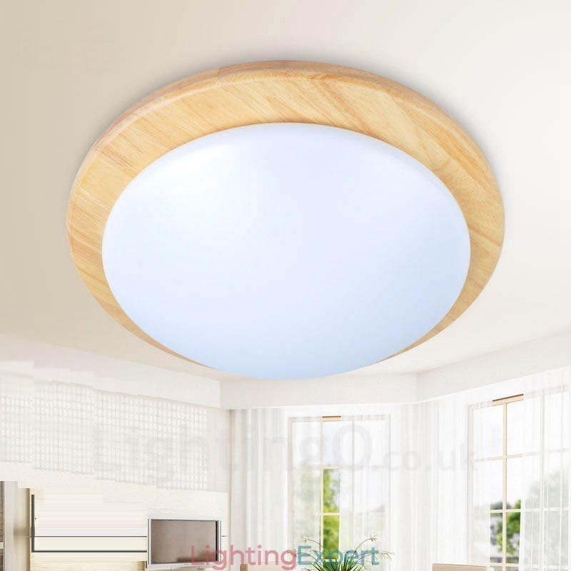Modern Contemporary Flush Mount Ceiling Lights with Acrylic Shade