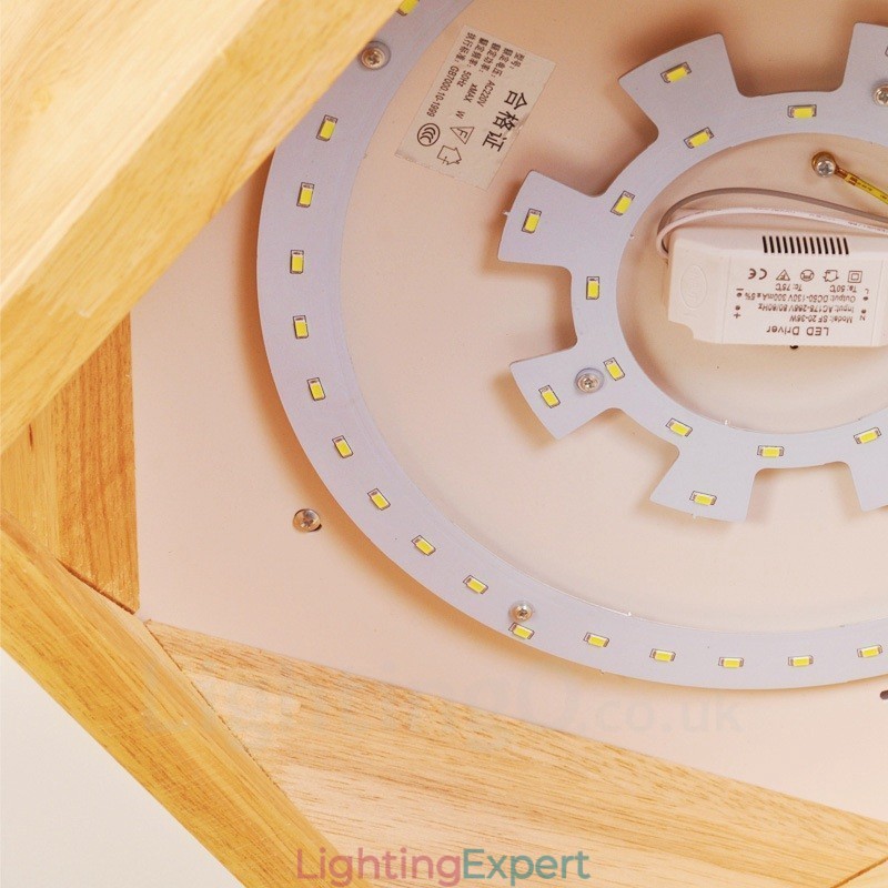 Modern Contemporary Nordic style Flush Mount Ceiling Lights with Acrylic Shade