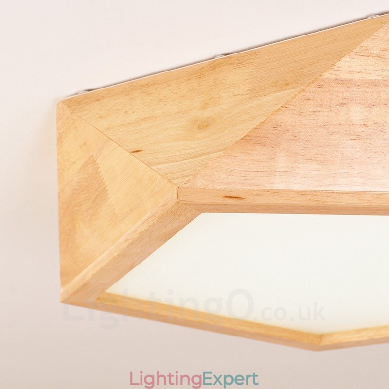 Modern Contemporary Nordic style Flush Mount Ceiling Lights with Acrylic Shade