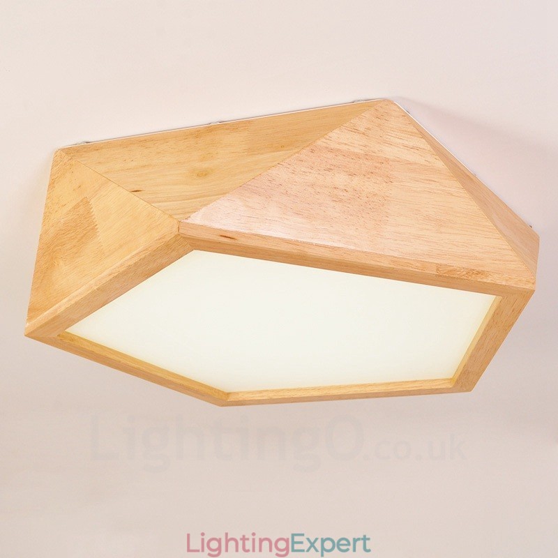 Modern Contemporary Nordic style Flush Mount Ceiling Lights with Acrylic Shade