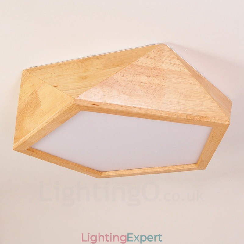 Modern Contemporary Nordic style Flush Mount Ceiling Lights with Acrylic Shade