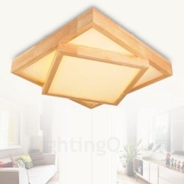 Modern Contemporary Flush Mount Ceiling Lights with Acrylic Shade