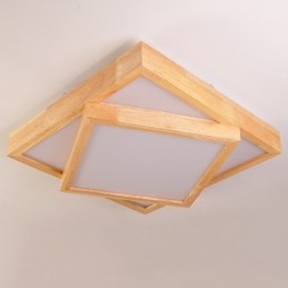 Modern Contemporary Flush Mount Ceiling Lights with Acrylic Shade