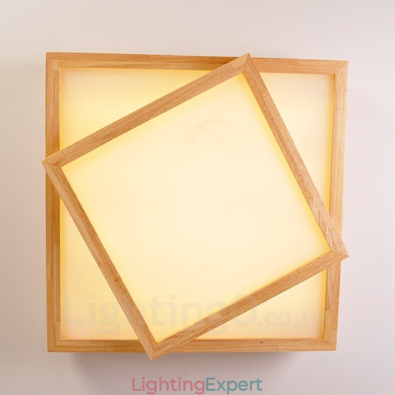 Modern Contemporary Flush Mount Ceiling Lights with Acrylic Shade