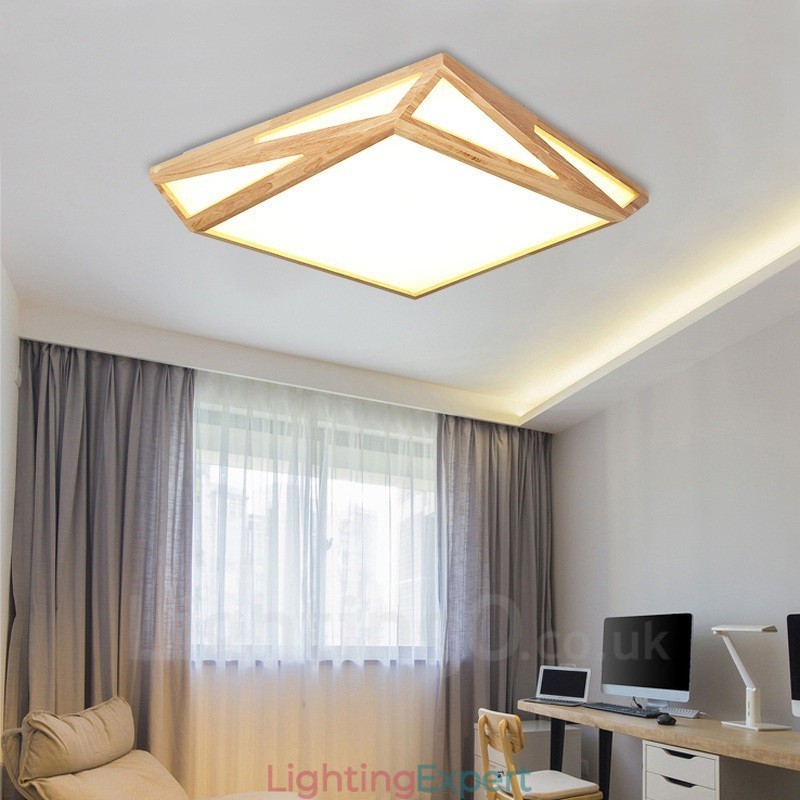 Modern Contemporary Nordic style Flush Mount Ceiling Lights with Acrylic Shade
