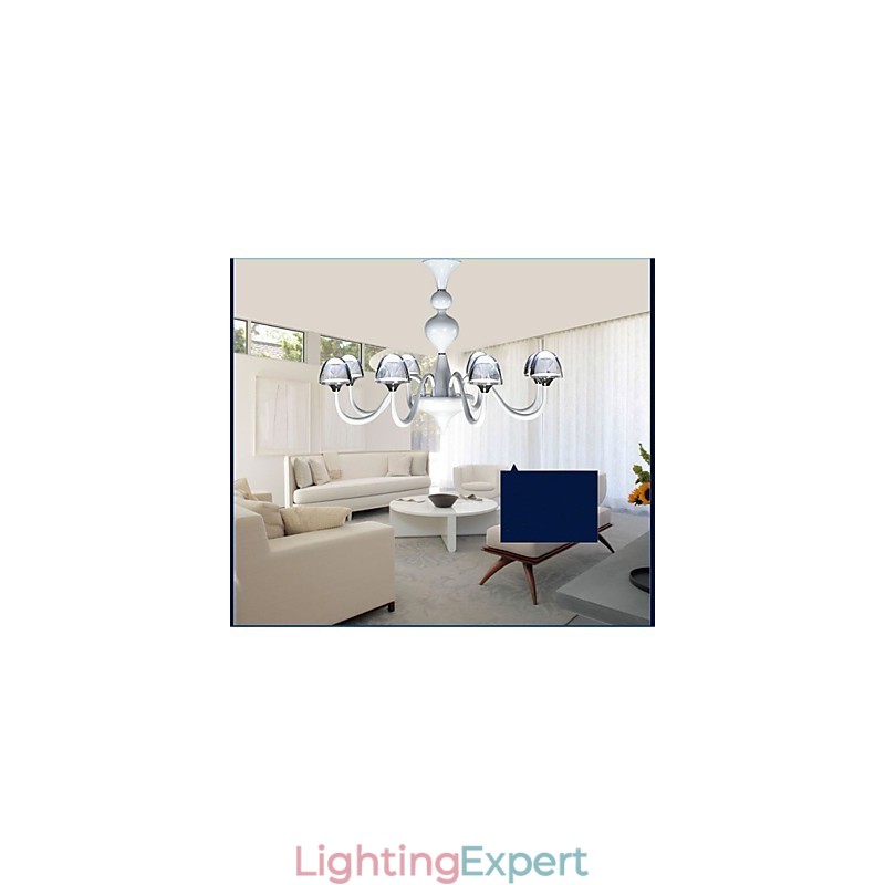 Modern Minimalist Creative Crystal Mushroom Pendant 8