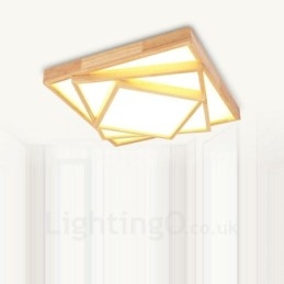 Modern Contemporary Nordic style Flush Mount Ceiling Lights with Acrylic Shade