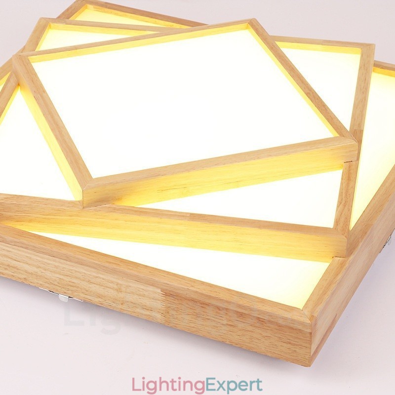 Modern Contemporary Nordic style Flush Mount Ceiling Lights with Acrylic Shade