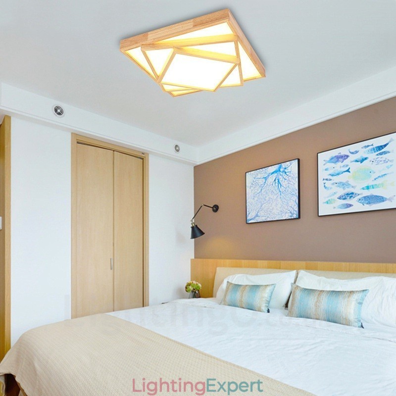 Modern Contemporary Nordic style Flush Mount Ceiling Lights with Acrylic Shade