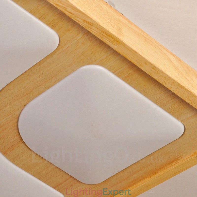 Modern Contemporary Flush Mount Ceiling Lights with Acrylic Shade
