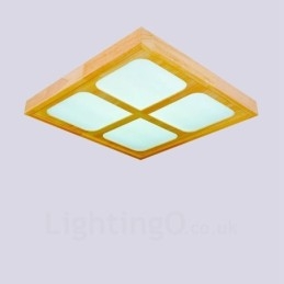 Modern Contemporary Flush Mount Ceiling Lights with Acrylic Shade
