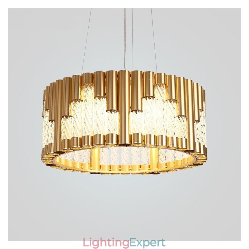 Modern Contemporary Ceiling Lights Copper Plating Pendant Light
