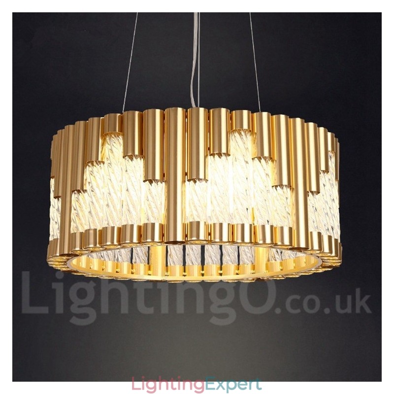 Modern Contemporary Ceiling Lights Copper Plating Pendant Light