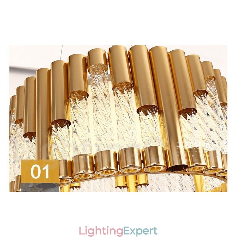 Modern Contemporary Ceiling Lights Copper Plating Pendant Light