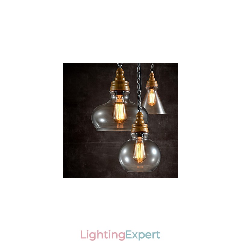 3 Light Modern Contemporary Mini Style Metal Chandelier Pendant Light