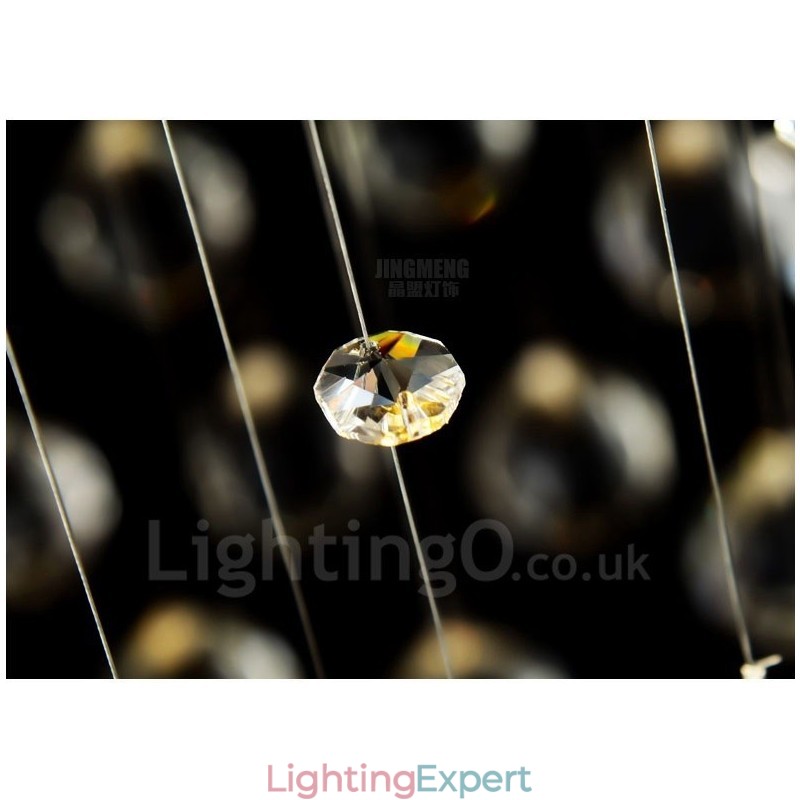 Modern Crystal Ceiling Pendant Light Indoor Chandelier Lighting Lamps Fixtures