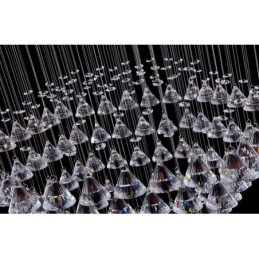7 Lights Modern Crystal Ceiling Pendant Light Indoor Chandelier Lighting Lamps Fixtures
