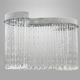 6 Lights Modern Crystal Ceiling Pendant Light Indoor Chandelier Lighting Lamps Fixtures