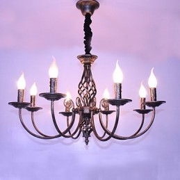 Retro Designers Candle Style Others Metal Chandelier