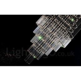 10 Lights Modern Crystal Ceiling Pendant Light Indoor Chandelier Lighting Lamps Fixtures