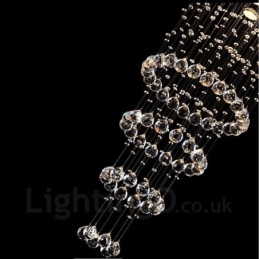 5 Lights Modern Crystal Ceiling Pendant Light Indoor Chandelier Lighting Lamps Fixtures