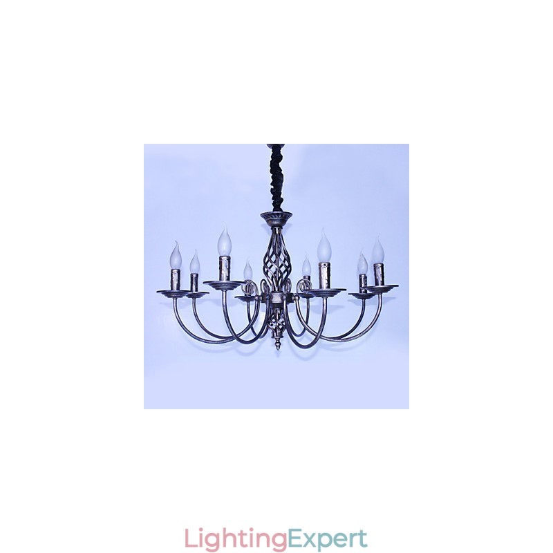 Retro Designers Candle Style Others Metal Chandelier