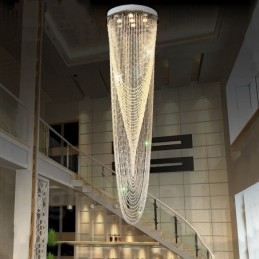 9 Lights Modern Crystal Ceiling Pendant Light Indoor Chandelier Lighting Lamps Fixtures