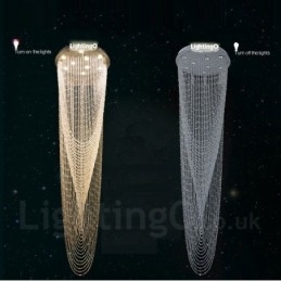9 Lights Modern Crystal Ceiling Pendant Light Indoor Chandelier Lighting Lamps Fixtures