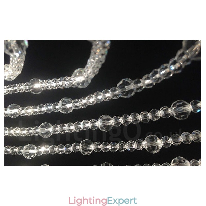 9 Lights Modern Crystal Ceiling Pendant Light Indoor Chandelier Lighting Lamps Fixtures